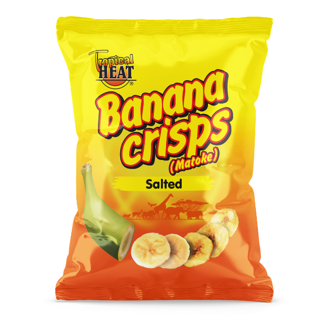 Tropical Heat Banana Crisps Salted Snacks 40G